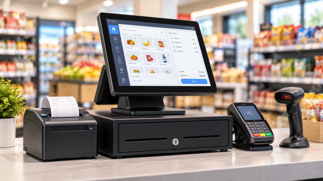 POS-монітор POS-монітор і касове обладнання в магазині
