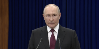 Володимир Путін під час заяв про мобілізацію та економіку України
