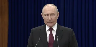 Володимир Путін під час заяв про мобілізацію та економіку України