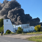 Major fire near Odesa: reports suggest «Nova Poshta» warehouses are involved»