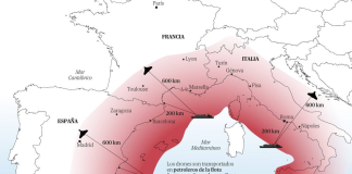 Illustration accompanying reports of a possible drone launch over EU territory