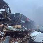 Росія знищила відділення «Нової пошти» №6 та пошкодила депо в Києві