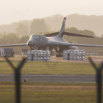 A major incident has been reported near RAF Fairford airbase in Britain