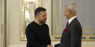 Зустріч Зеленського з міністром закордонних справ Індії