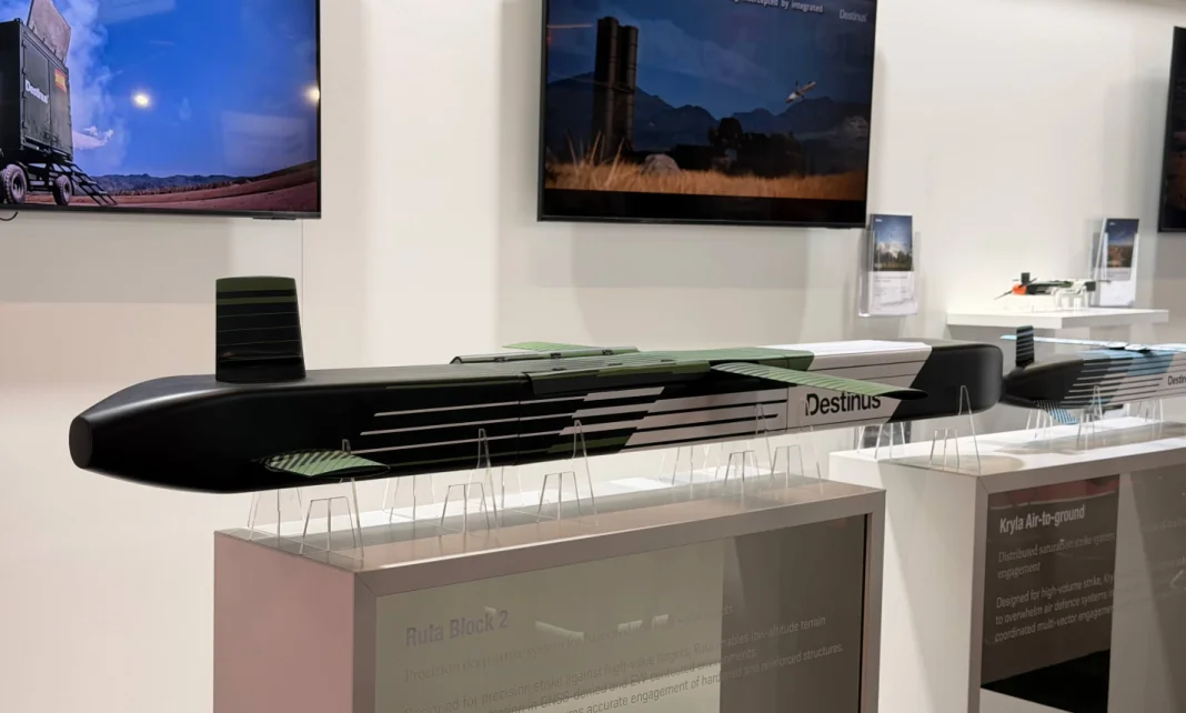 Крилата ракета Destinus Ruta Block 2 у контейнерній пусковій конфігурації