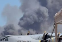 An F-4 Phantom fighter jet crashed in Greece
