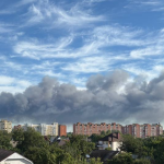 Morning attack by the Russian Federation on the Kyiv region: warehouses are on fire and buildings have been damaged