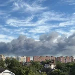 Ранкова атака РФ по Київщині: горять склади та пошкоджені будинки