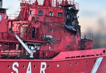 Росія вдарила по рятувальному буксиру «Сапфір» на Одещині Пошкоджений пошуково-рятувальний буксир «Сапфір» після російської атаки