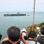 The USS Abraham Lincoln arrived in Thailand after more than 270 days at sea