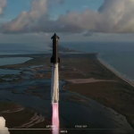 Starship entered orbit and launched the new Starlink V3 satellites
