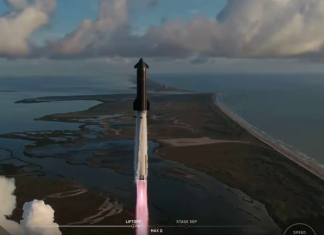Starship entered orbit and launched the new Starlink V3 satellites Launch of the SpaceX Starship Flight 14 rocket