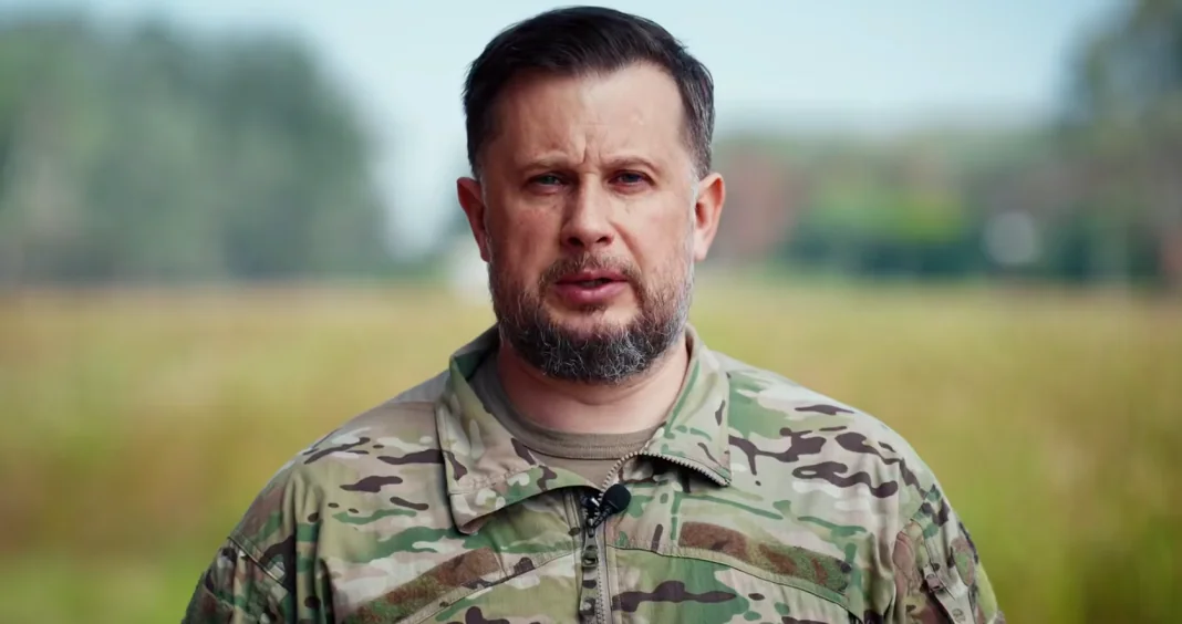 Вівальді Білецький під час звернення про операцію «Вівальді»