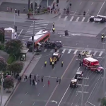 An NBC4 helicopter crashed during a live broadcast: three people have died