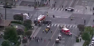 Місце ДТП, яку висвітлював NewsChopper4 перед катастрофою
