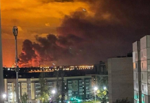 The SBU struck six Russian aircraft at the airfield in Rostov Fire following an attack on a military airfield in Rostov