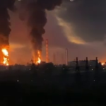 НПЗ у Капотні знову атакували дрони: що відомо