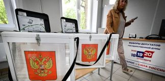Без сирен і SMS: що відбувалося в Москві під час атаки Виборча дільниця під час виборів до Державної думи Росії