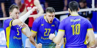 Україна перемогла Ізраїль у стартовому матчі Євро-2026 з волейболу Волейболісти збірної України під час матчу проти Ізраїлю на Євро-2026