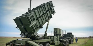 A Polish Army Patriot missile launcher