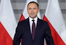 Navrotsky spoke about Poland’s loss of territory Polish President Karol Nawrocki during his speech