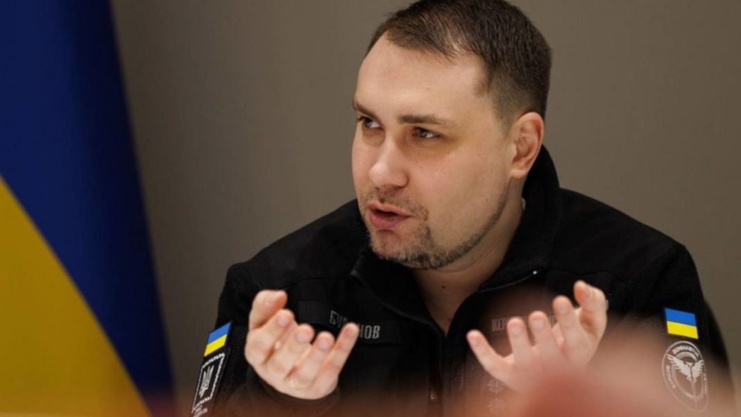 Kirill Budanov during a working meeting