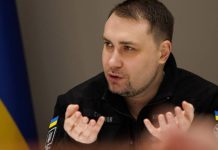 Кирило Буданов під час робочої зустрічі