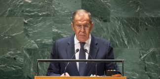 Лавров у ООН заявив, що Росія доведе війну до «досягнення цілей» Сергій Лавров під час виступу на Генеральній асамблеї ООН