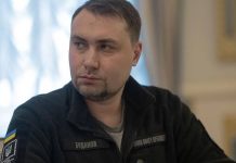 Kirill Budanov speaking at the YES Annual Meeting 2026