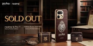 Realme 16 Pro 5G Harry Potter Edition у коричневому кольорі Magic Brown