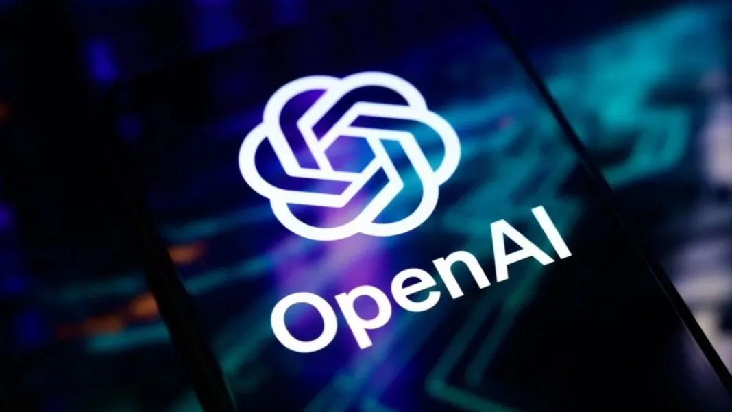 Логотип OpenAI на смартфоні Логотип OpenAI на екрані смартфона