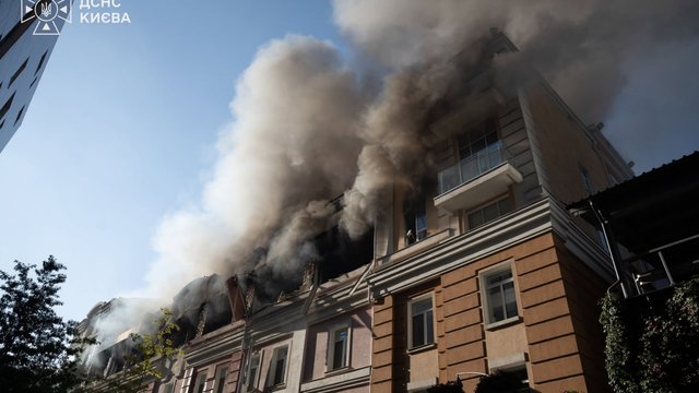 A Russian drone damaged the Suziria Group’s office in the «Europassage» business centre in Kyiv A Russian drone damaged the Suziria Group’s office in the «Europassage» business centre in Kyiv