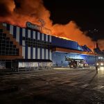 The Russians destroyed the «Epicentre» shopping centre in Mykolaiv