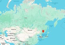 China asked Ukraine not to strike Vladivostok during the visit of the Chinese delegation Map showing the venue of the Eastern Economic Forum