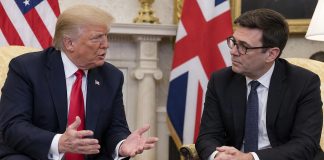 Andy Burnham and Donald Trump