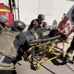 У Нікополі росіяни атакували рятувальників: двоє поранених