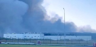 Wildberries is purchasing netting following attacks by Ukrainian drones Fire at the Wildberries warehouse