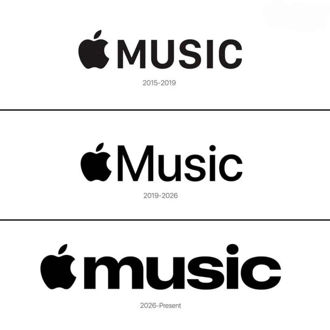 Apple Music оновила логотип: що змінилося у 2026 році Оновлений варіант логотипа Apple Music у 2026 році