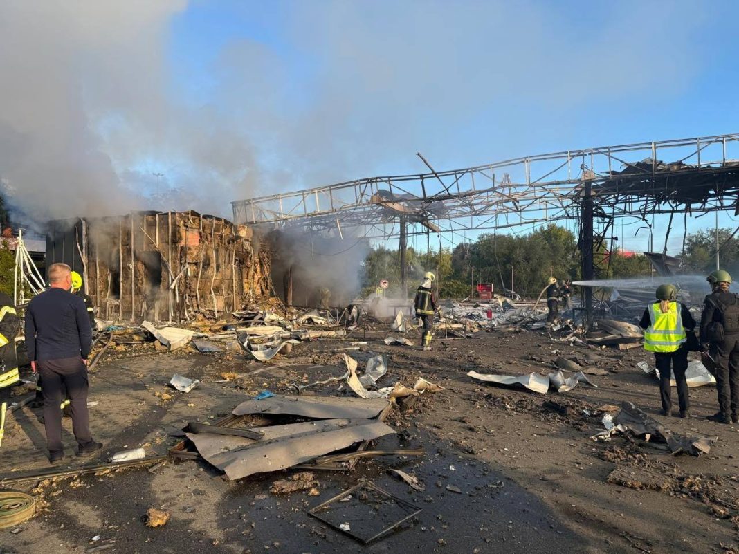 photo_23 September 2026_08:47:12 A petrol station destroyed following a Russian attack in Kyiv