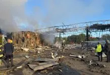 Від заправок залишилися руїни: РФ атакувала UPG та UKRNAFTA у Києві Зруйнована автозаправна станція після російської атаки у Києві