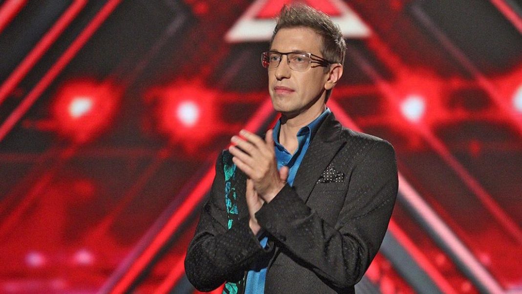 Sergei Sosedov whilst working as a judge on a television programme