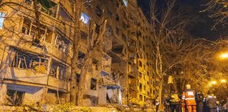 KAB strike on Kharkiv: 35 people injured so far, including 10 children The aftermath of the Russian strike on a high-rise building in Kharkiv