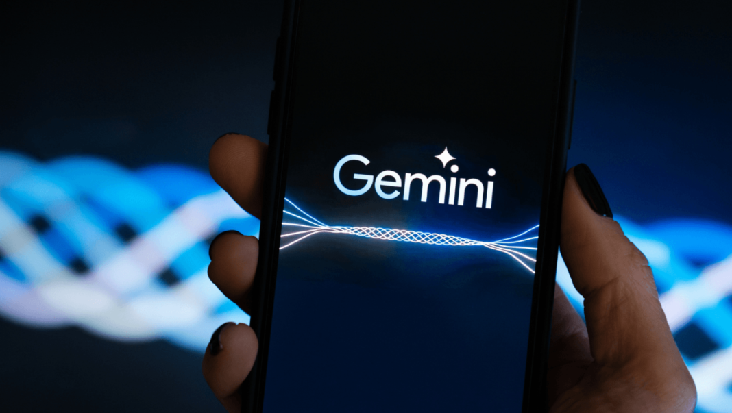 An illustrative image to accompany the article on Gemini Google Gemini on a smartphone screen