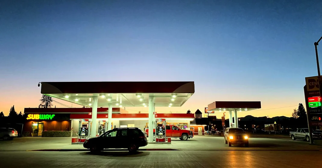 Petrol stations in the USA