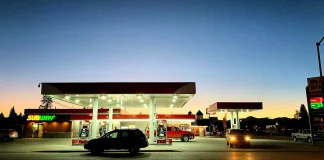 Petrol stations in the USA