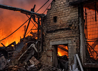 Російська ракета повністю знищила виробництво Dukachi у Києві Знищене виробництво ювелірного бренду Dukachi після російського удару