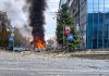 Attack on a business centre in Kyiv: three dead, seven injured Fire near an office building in Kyiv following a strike by a Russian drone