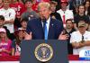 Trump promised Americans $5 thousand and claimed to have an exceptionally high IQ Donald Trump addresses supporters at an election rally in Ohio