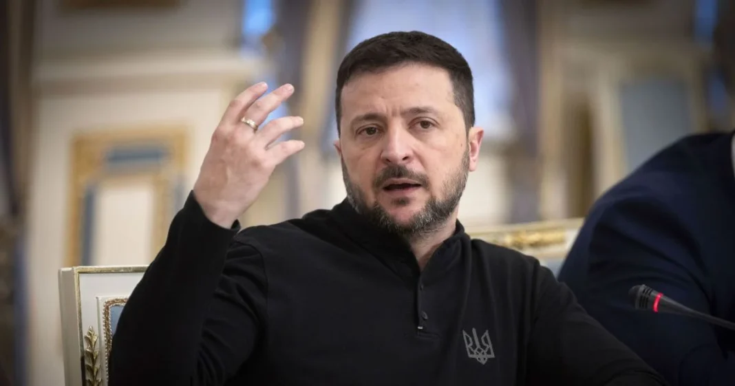 Президент України Президент України Володимир Зеленський під час наради
