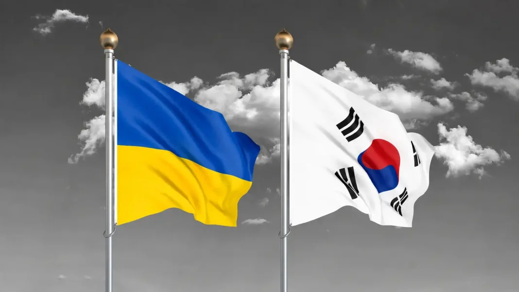 22_amp-v1790755302 The flags of Ukraine and South Korea